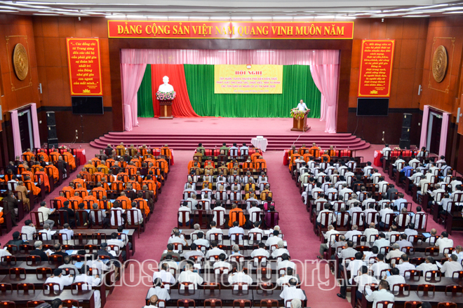  Dissemination of state laws for religious clerics, prestigious people in Soc Trang