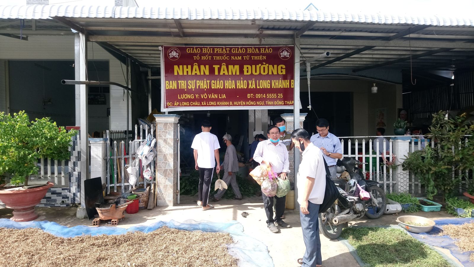  Herbal medicines planting team of Hoa Hao Buddhist Church in Dong Thap – Reliable address for patients