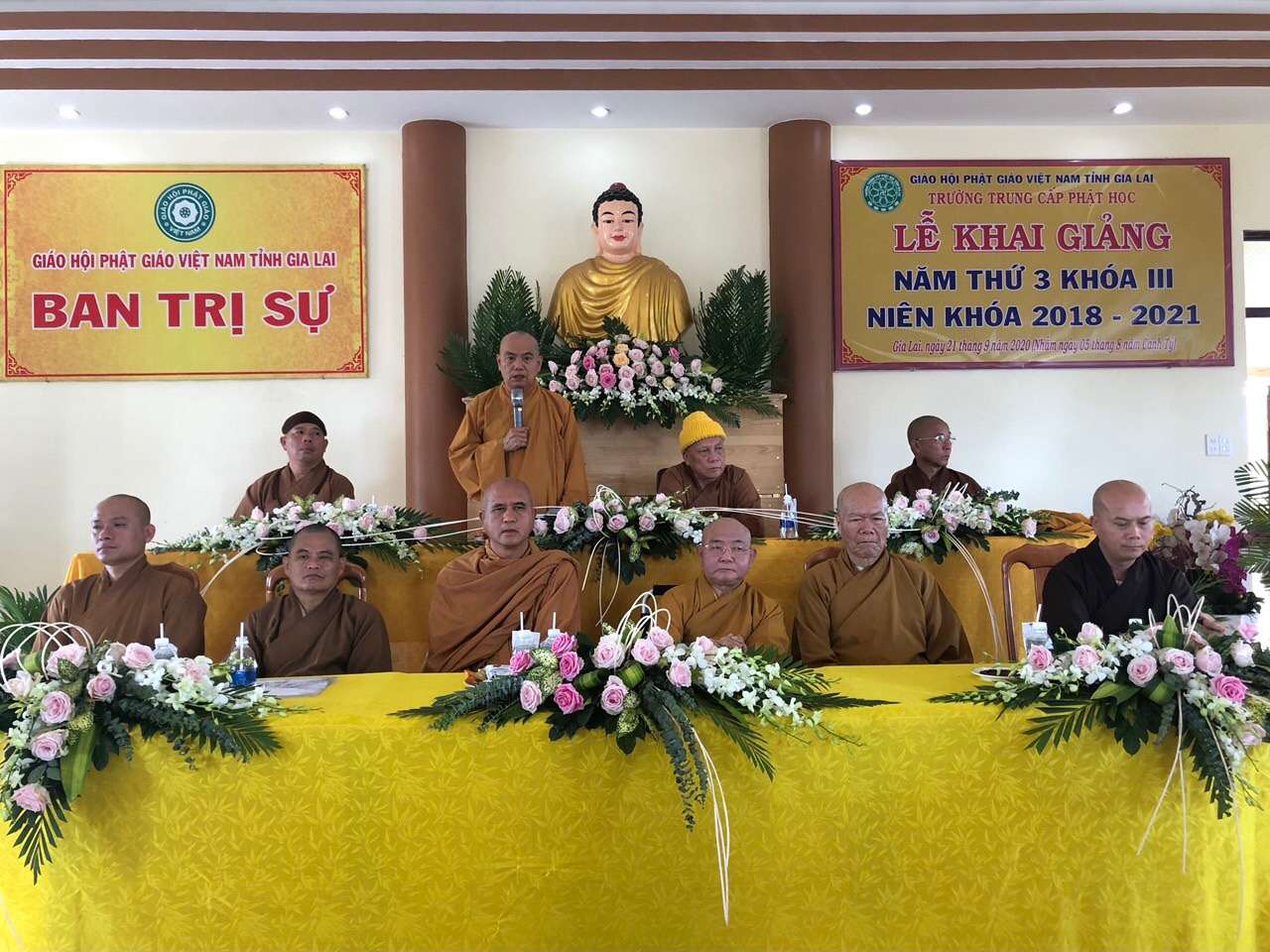 Buddhist School in Gia Lai opens new school year