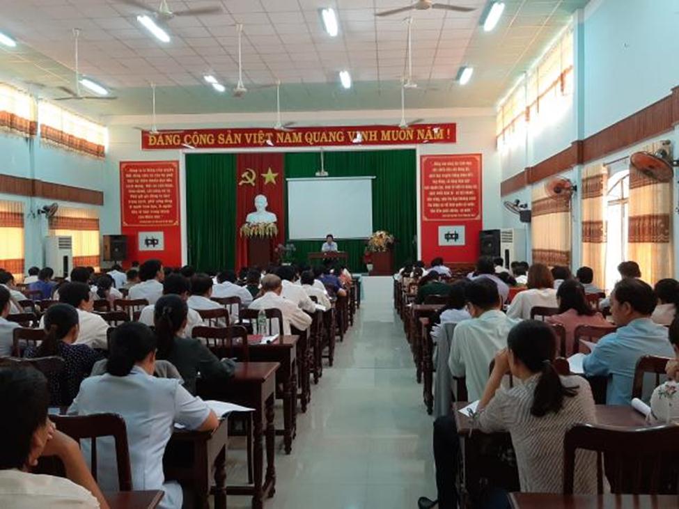 Training on state management on belief, religion held in Ninh Thuan