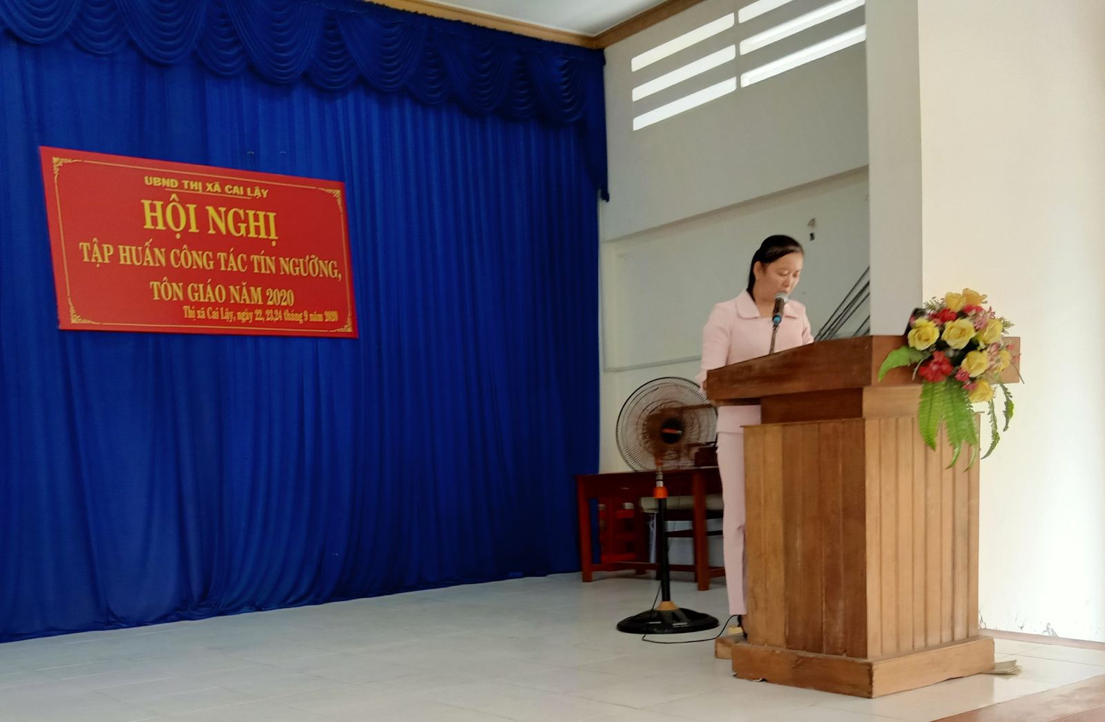 Training on religious affairs held in Tien Giang