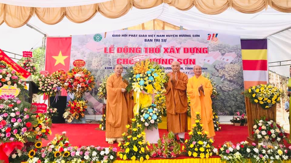 Construction of Huong Son pagoda in Ha Tinh started