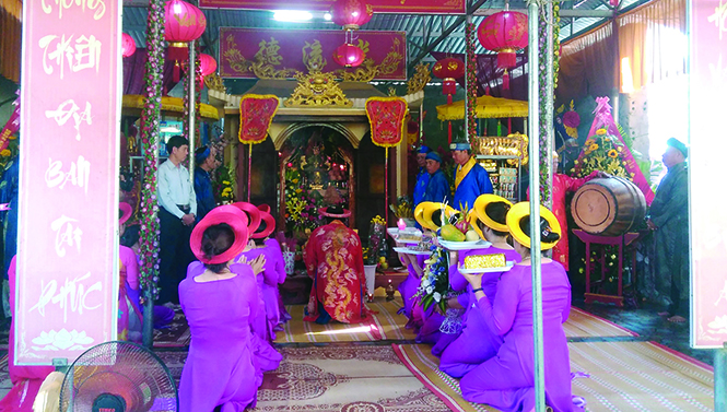 Thien Yana Goddess Cham temple in Quang Binh recognized as province- level historical relic site