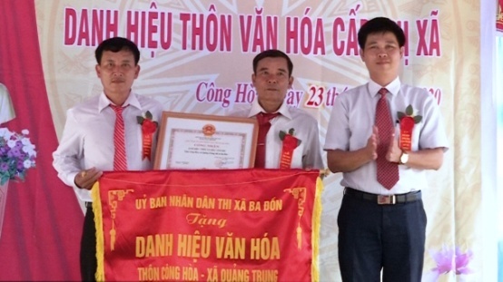 Catholic residential area in Quang Binh receives 