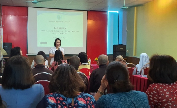 Training on advocacy work amongst ethnic, religious women in Phu Yen