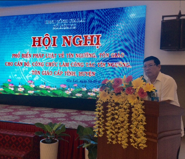 Dissemination of laws on belief and religion in Gia Lai