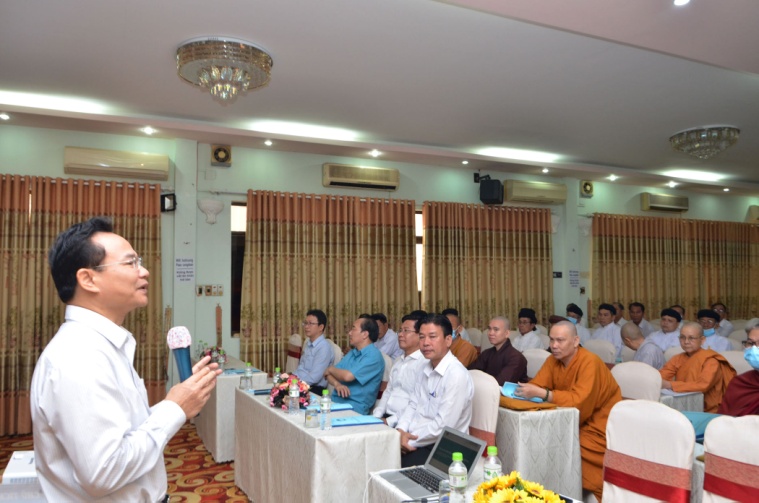 Training on environmental protection for key religious held in Vung Tau