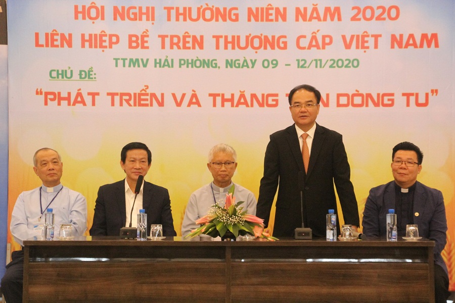 Deputy Minister of Home Affairs extends congratulations to conference of Vietnam Union of Superiors General 2020