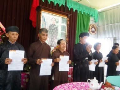 Executive board of Hoa Hoa Buddhist Church in Ben Tre relocates its office and consolidates its leading personnel