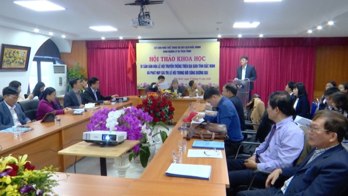 Seminar on cultural heritage of traditional festivals in contemporary life held in Bac Ninh