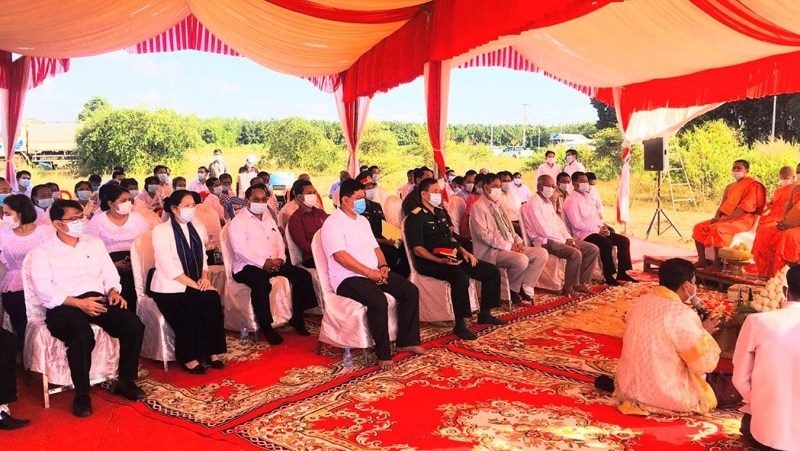 Work starts on Vietnam - Cambodia Friendship Monument in Tboung Khmum province