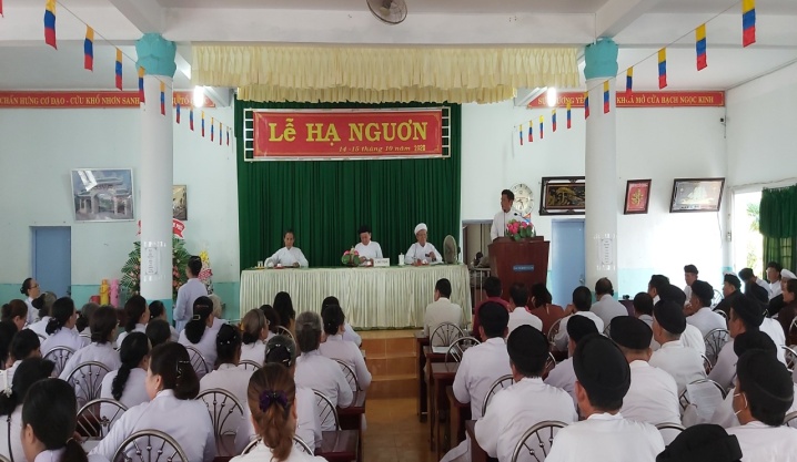 Verity Way Caodai Church reviews its annual affairs