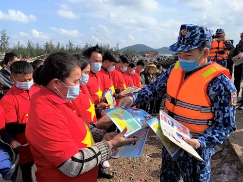 Coast guards go along with religious and ethnic groups