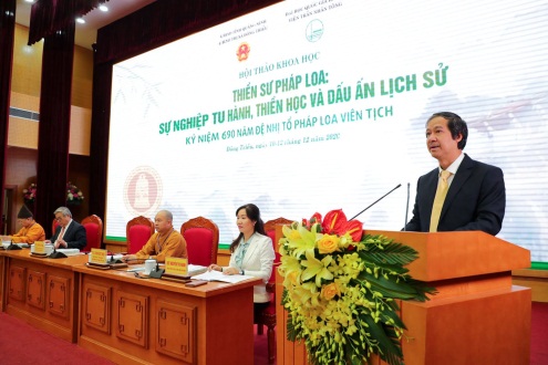 Seminar on Zen Master Pháp Loa held in Quang Ninh