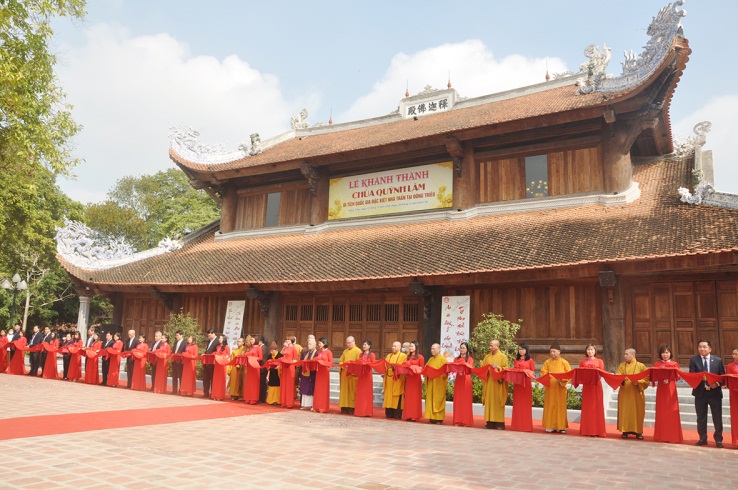 Quynh Lam pagoda inaugurated