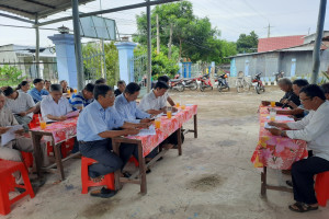 Social, charitable contributions by Buddhists in Thanh Binh district of Dong Thap