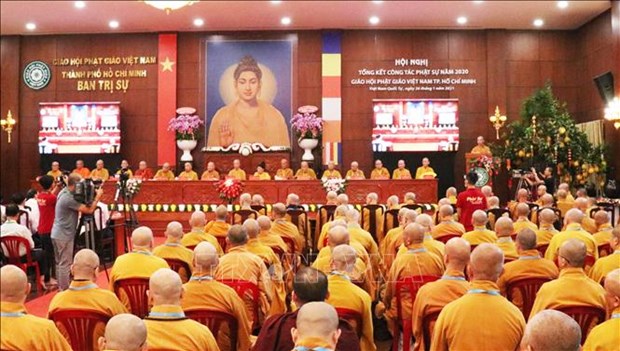 HCM City’s Buddhist unit hailed for active engagement in COVID-19 response