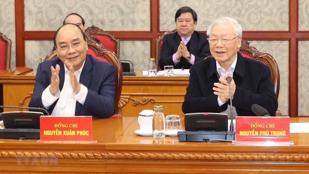 Politburo, Secretariat of Party Central Committee hold first session