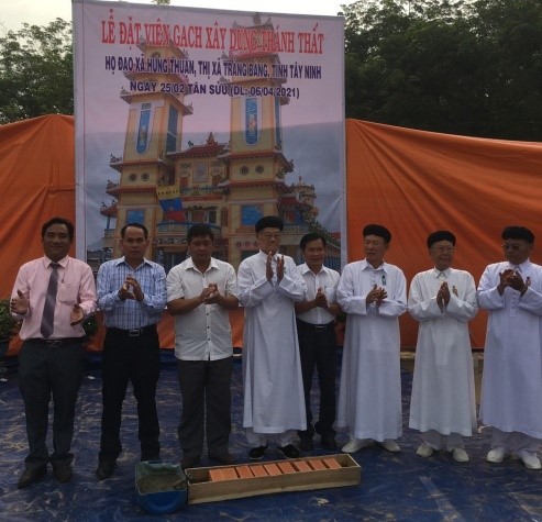 Caodai parish in Tay Ninh starts reconstruction of its oratory