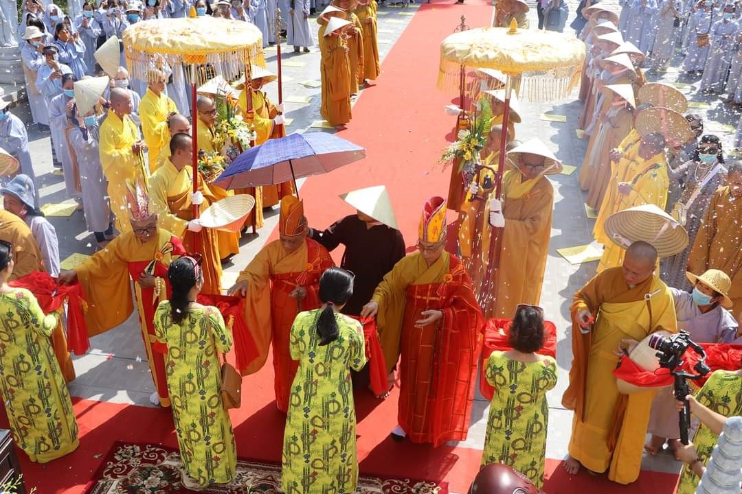 Buddhist pagoda in Ben Tre inaugurates prayer garden 