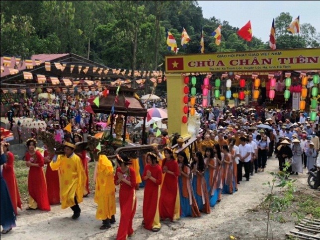 Chan Tien pagoda in Ha Tinh prays for peace and prosperity