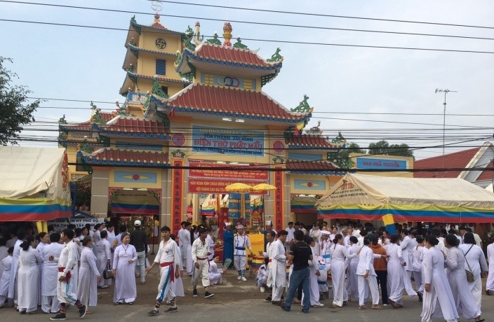 Caodai parish in Tay Ninh inaugurates Divine Goddess Temple