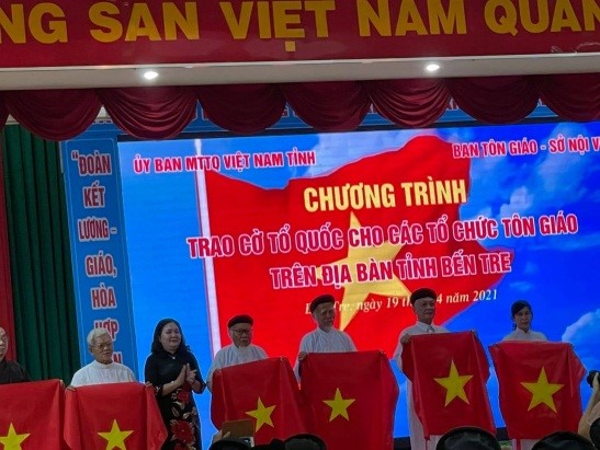 Meeting with typical religious and ethnics held in Ben Tre