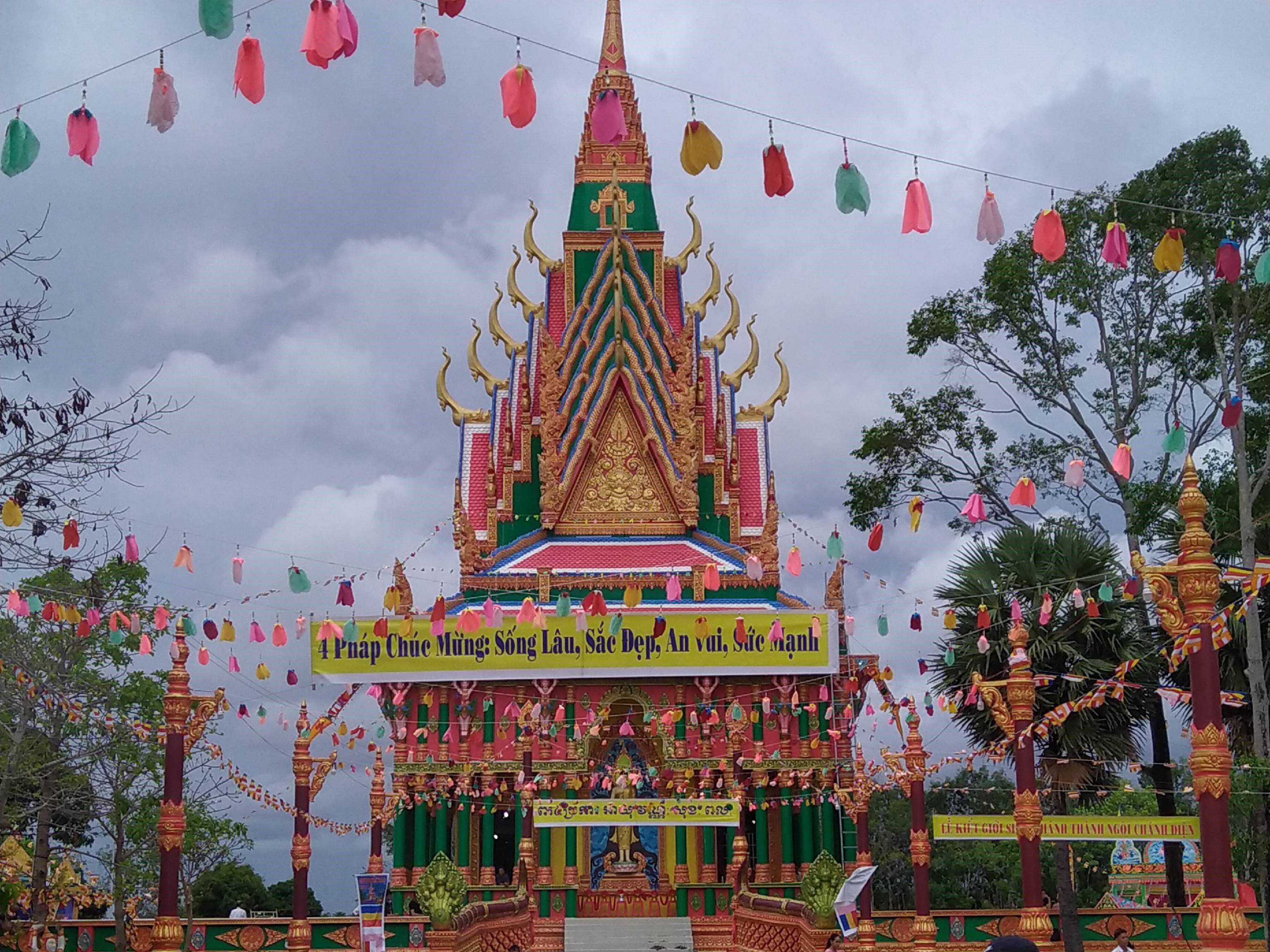 Cao Dan pagoda in Ca Mau inaugurates preaching hall