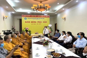 Deputy Minister of Home Affairs extends Vesak greetings to VBS in Quang Ninh 