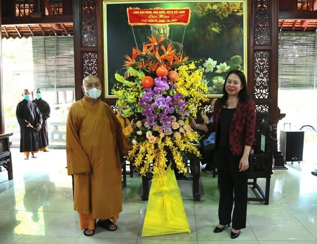 Vice President extends congratulations on Buddha’s birthday in Dong Nai