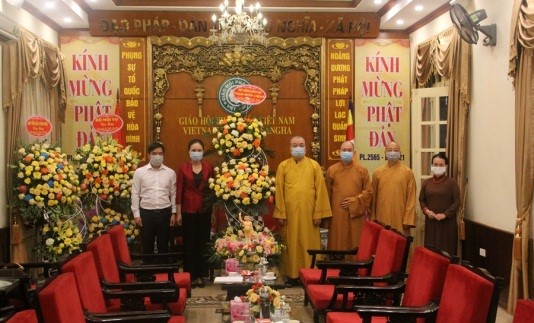 Government religious committee official extends Buddha’s Birthday greetings to VBS 