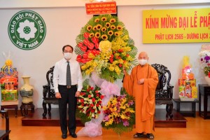 Deputy Minister Vũ Chiến Thắng extends Buddha’s Birthday greetings to Buddhists in Ho Chi Minh City