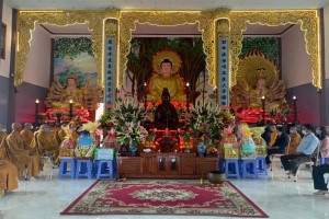 VBS’s executive committee in Ninh Thuan celebrates 2565th Buddha Birthday