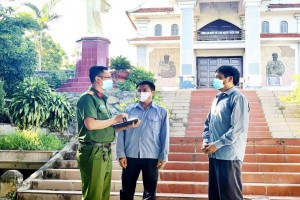 Religious, belief worshipping places in Vinh Phuc join hands in Covid-19 pandemic fighting