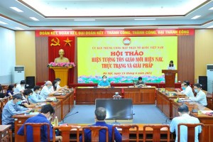 Vietnam Fatherland Front Committee holds seminar on new religious phenomenon