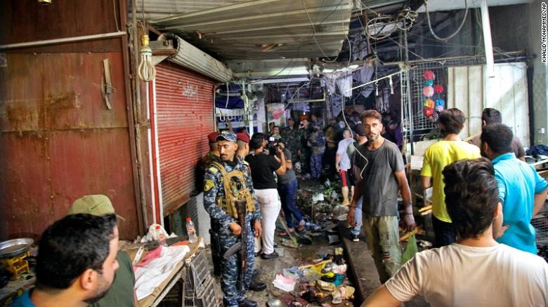 ISIS claims responsibility for Iraq suicide attack that left dozens dead