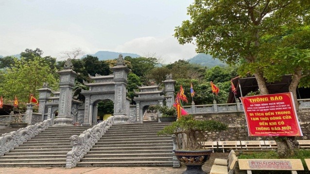 Duc Ong worshipping shrine belonging to Trung Temple to be restored