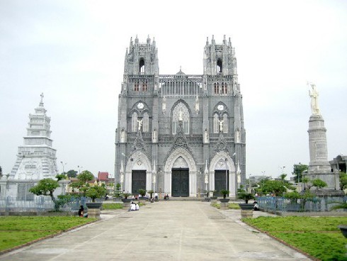 Phu Nhai church, one of four minor basilicas in Vietnam