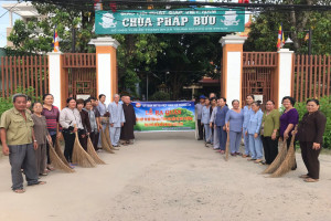  Buddhist places in Cu Chi proactively engage in environmental protection