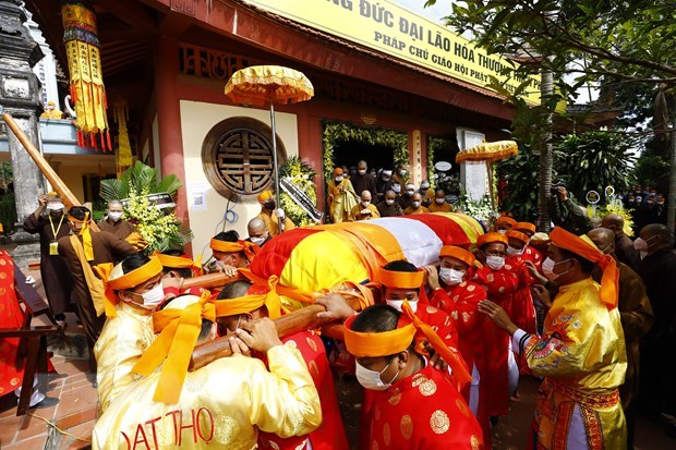 Memorial service held for Supreme Patriarch of Vietnam Buddhist Sangha