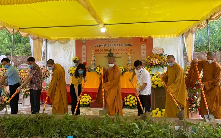 Construction of Truc Lam Dam Ha pagoda in Quang Ninh kicked off 