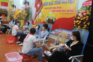 VBS Chapter in Quy Nhon city organizes blood donation program