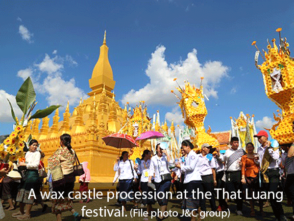 That Luang festival downsized due to Covid outbreak