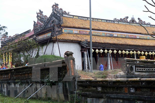 Thai Hoa Palace undergoes major restoration