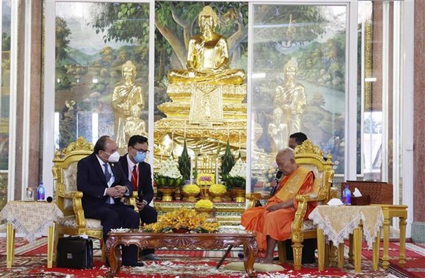 Vietnamese President hails Cambodian Buddhists’ contributions to bilateral ties