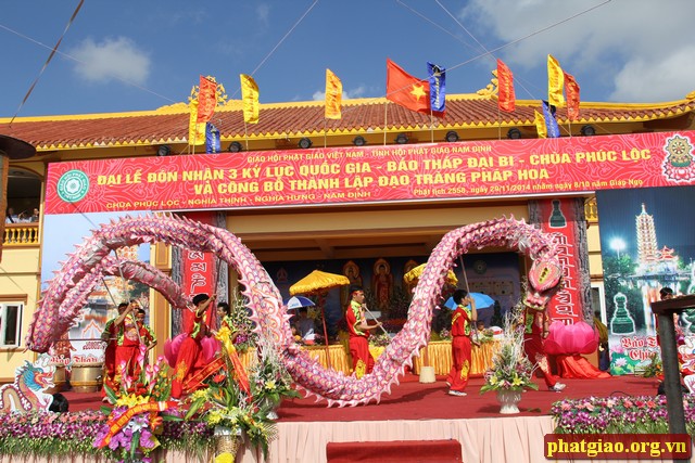 Nam Dinh province: Buddhist national records and establishment of Phap Hoa ashram announced