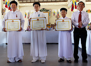 Caodai Tay Ninh Church holds Lunar New Year meeting 