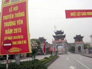 Truong Yen festival in cultural and historical sites of Hoa Lu ancient capital