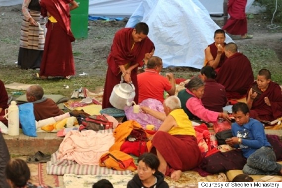 Buddhist Monastery In Nepal Takes In Thousands Displaced By Earthquake