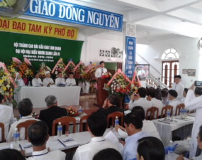 Caodai Cau Kho Tam Quan Church holds 4th congress 